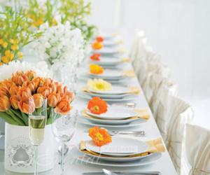 Флористические композиции на столы гостей 004